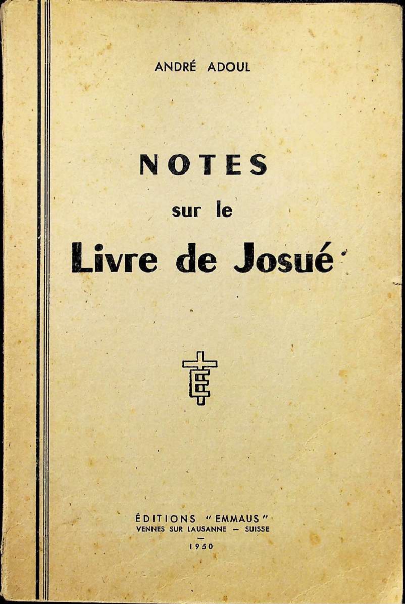 NOTES SUR LE LIVRE DE JOSUE